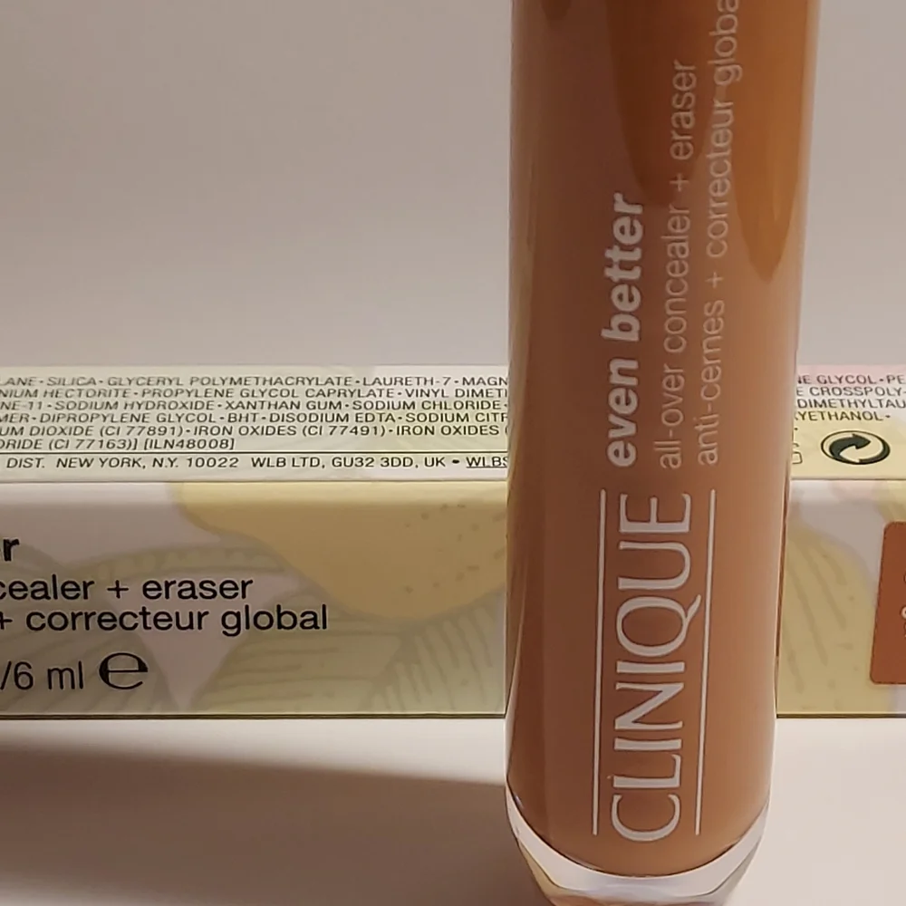 CLINIQUE Even Better All-Over Concealer+Eraser *WN 112 GINGER* / .2 oz / NIB